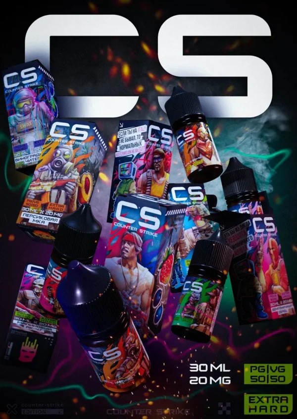 CS COUNTER STRIKE 30мл 20мг HARD